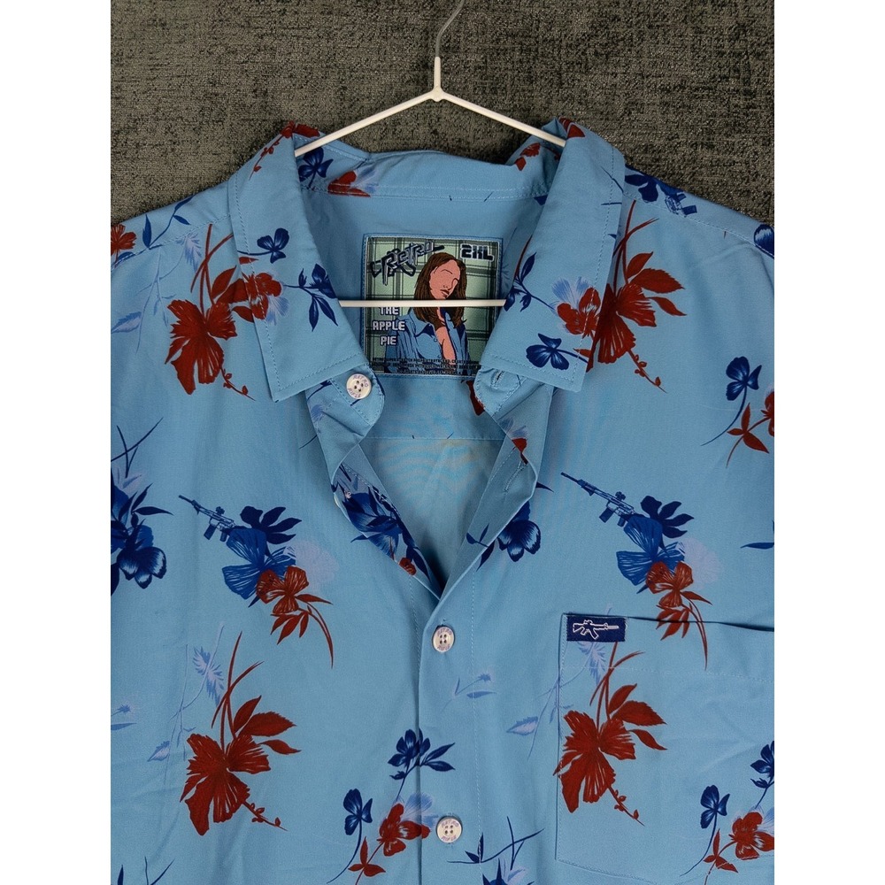 Retro Rifle The Apple Pie Shirt Mens 2XL Party Summer Cocktail Vacations Resort